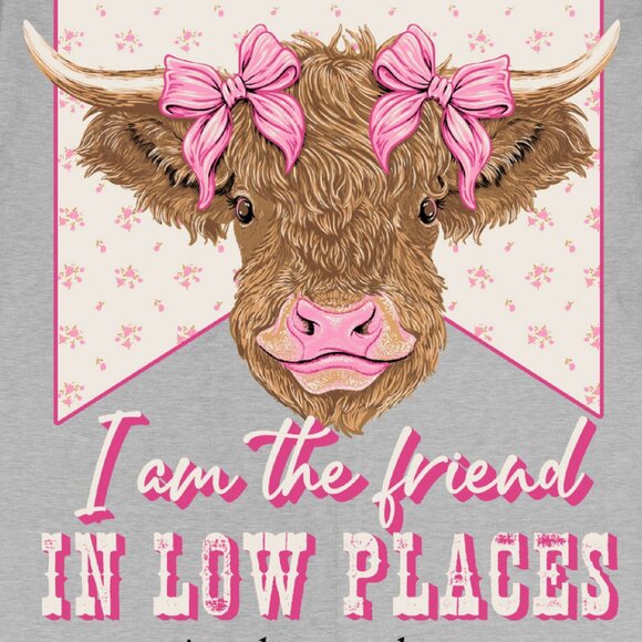 “I am the Friend in Low Places” Shirt by Simply Southern 1day SALE - Picture 4 of 4
